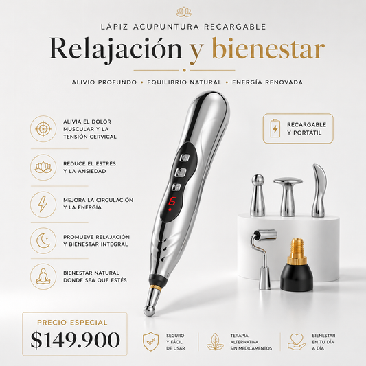 Lapiz acupuntura recargable